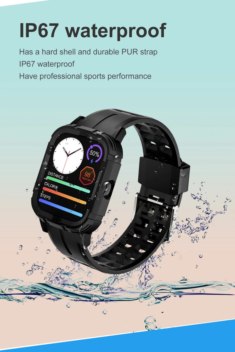 Smartwatch Masculino e Feminino Com Lembrete de Ciclo Menstrual, Pulseira Fitness de 1.78 Polegadas, Bluetooth e Chamadas. Relógio de Pulso Para Android e IOS - GARMIN